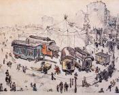 乔治 格罗兹 : Am Tempolelhofer Feld